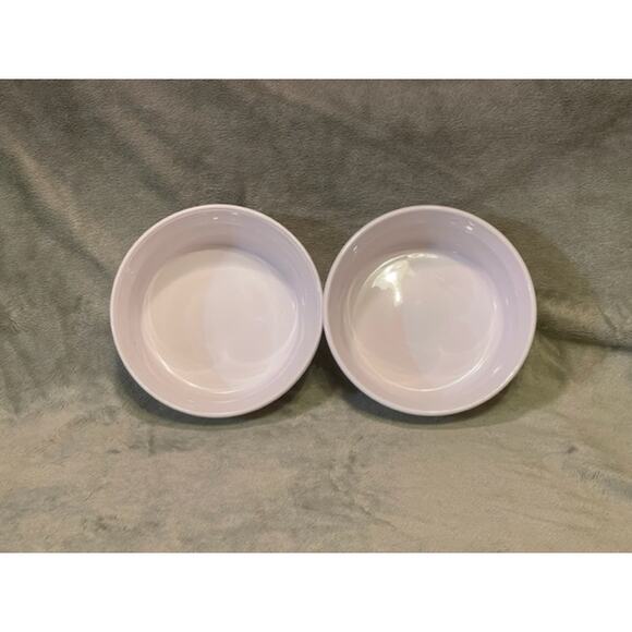 Vintage Corning French White Bakeware- Pair of Small 500ml Round Baking Dishes - Picture 4 of 6